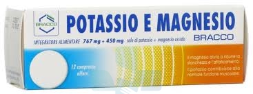 Bracco Linea Vitamine Minerali Potassio Magnesio 20 cpr eff.