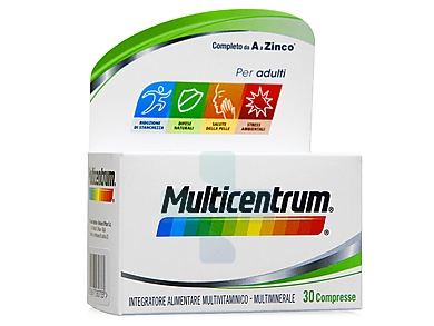 Multicentrum Linea Vitamine Minerali Classic Integratore Alimentare 30 Compresse