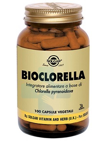 Solgar Bioclorella Integratore Alimentare 100 Capsule