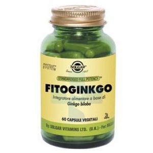 Solgar Fitoginkgo Integratore Alimentare 60 capsule vegetali