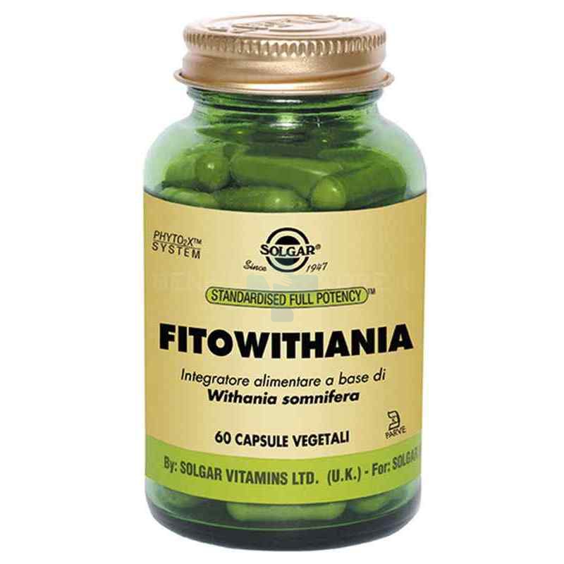 Solgar Fitowithania Integratore Alimentare 60 capsule vegetali