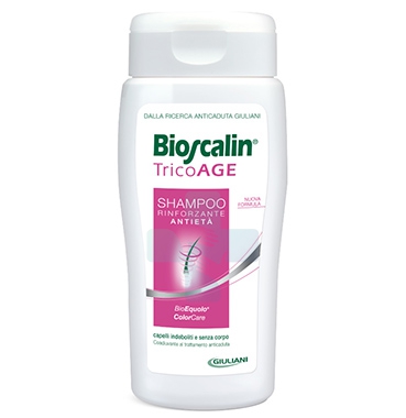 Bioscalin Linea TricoAge con BioEquolo Shampoo Rinforzante Anti-Et 200 ml