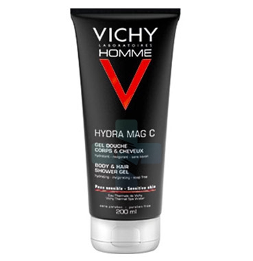 Vichy Linea Homme Hydra Mag C+ Gel Doccia Detergente Corpo Uomo 200 ml