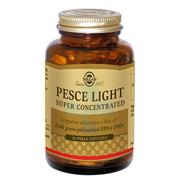 Solgar Linea Colesterolo Pesce Light Super Concentrated Integratore 30 Perle
