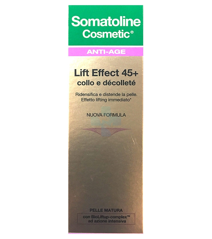 Somatoline Cosmetic Linea Anti-Age Lift Effect 45+ Collo e Dcollet 50 ml