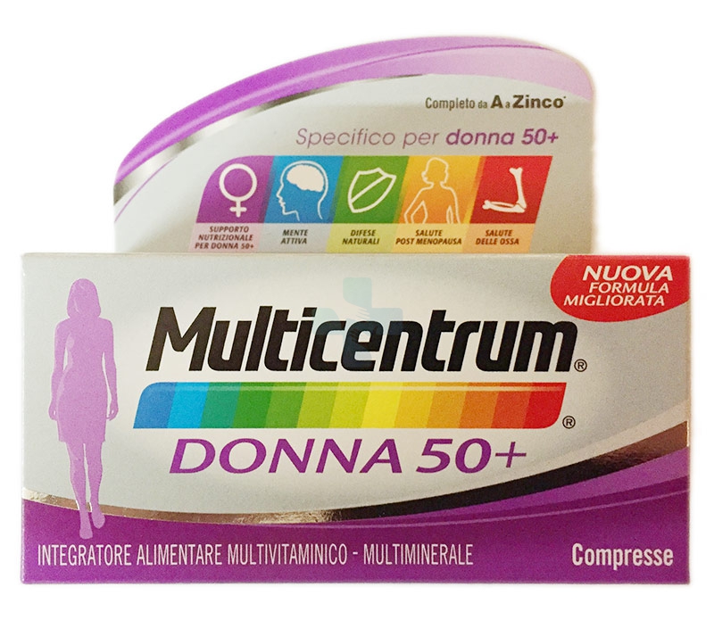 Multicentrum Vitamine Minerali Donna 50