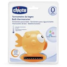 Chicco Linea Baby Moments Termometro Pesce Palla Arancione